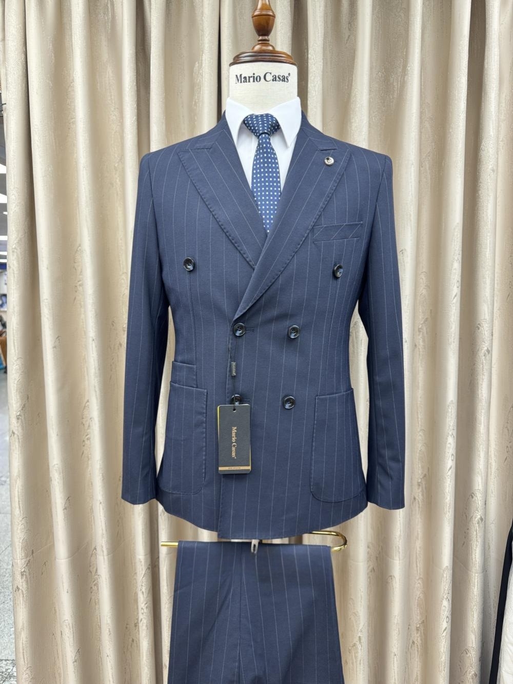 2026 New Striped Suit Set 2 Pi - Elegant Formal Men'S Wear บทวิจารณ์และราคา