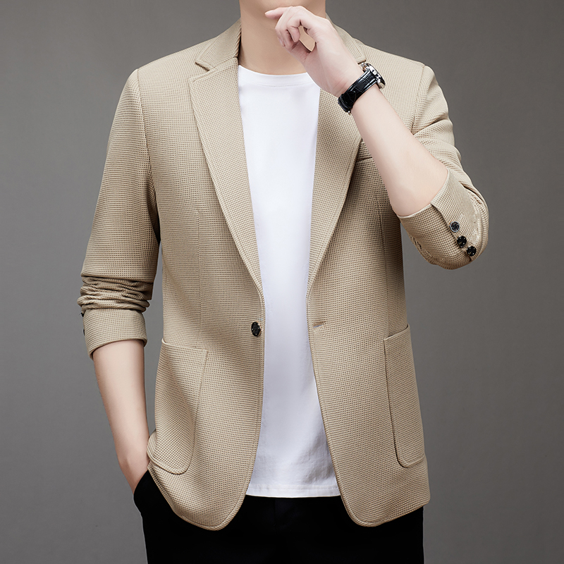 Men's One Button Suit New Fash - Men Formal Wear Clothes บทวิจารณ์และราคา