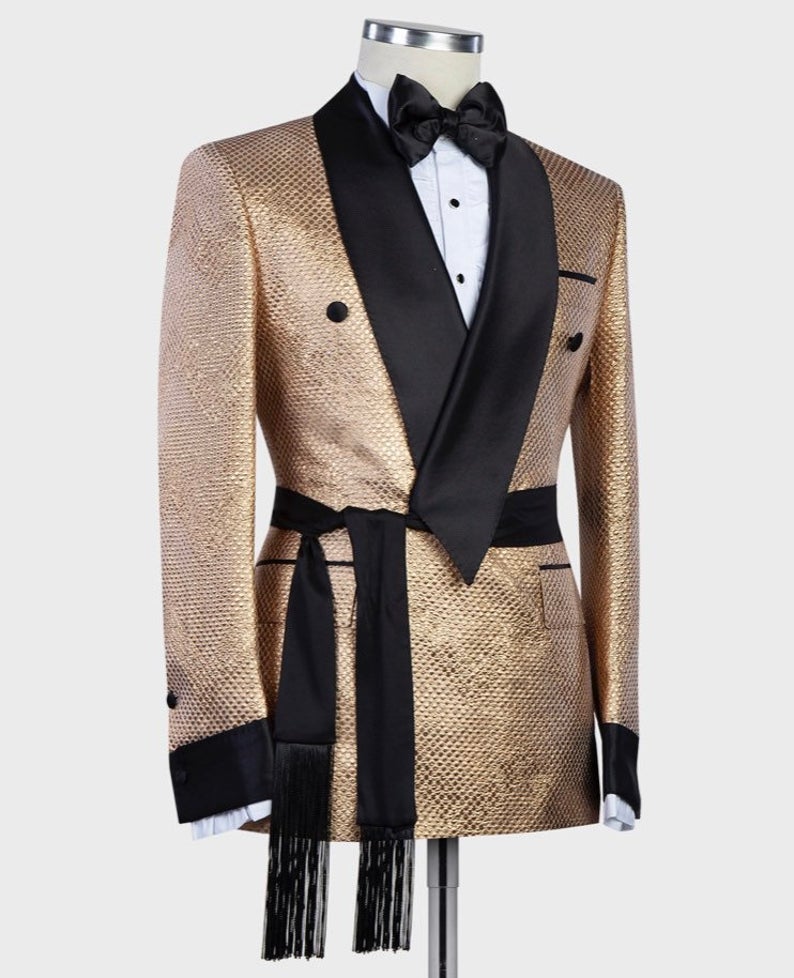 Arabic Luxury Gold Mens Weddin - Arabic Formal Wear Men บทวิจารณ์และราคา
