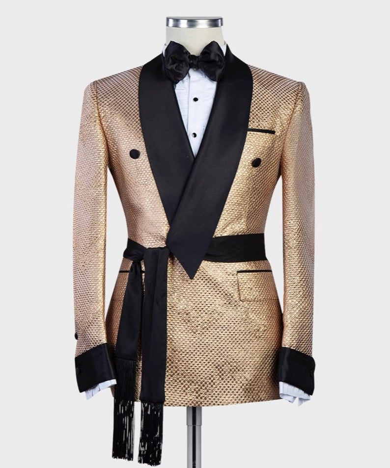 Arabic Luxury Gold Mens Weddin - Arabic Formal Wear Men บทวิจารณ์และราคา