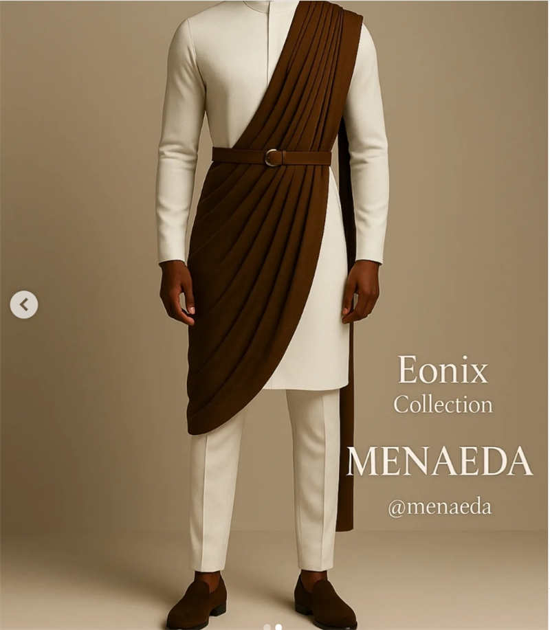 Arab Ivory Men Suits Pants Set - Arabic Formal Wear Men บทวิจารณ์และราคา