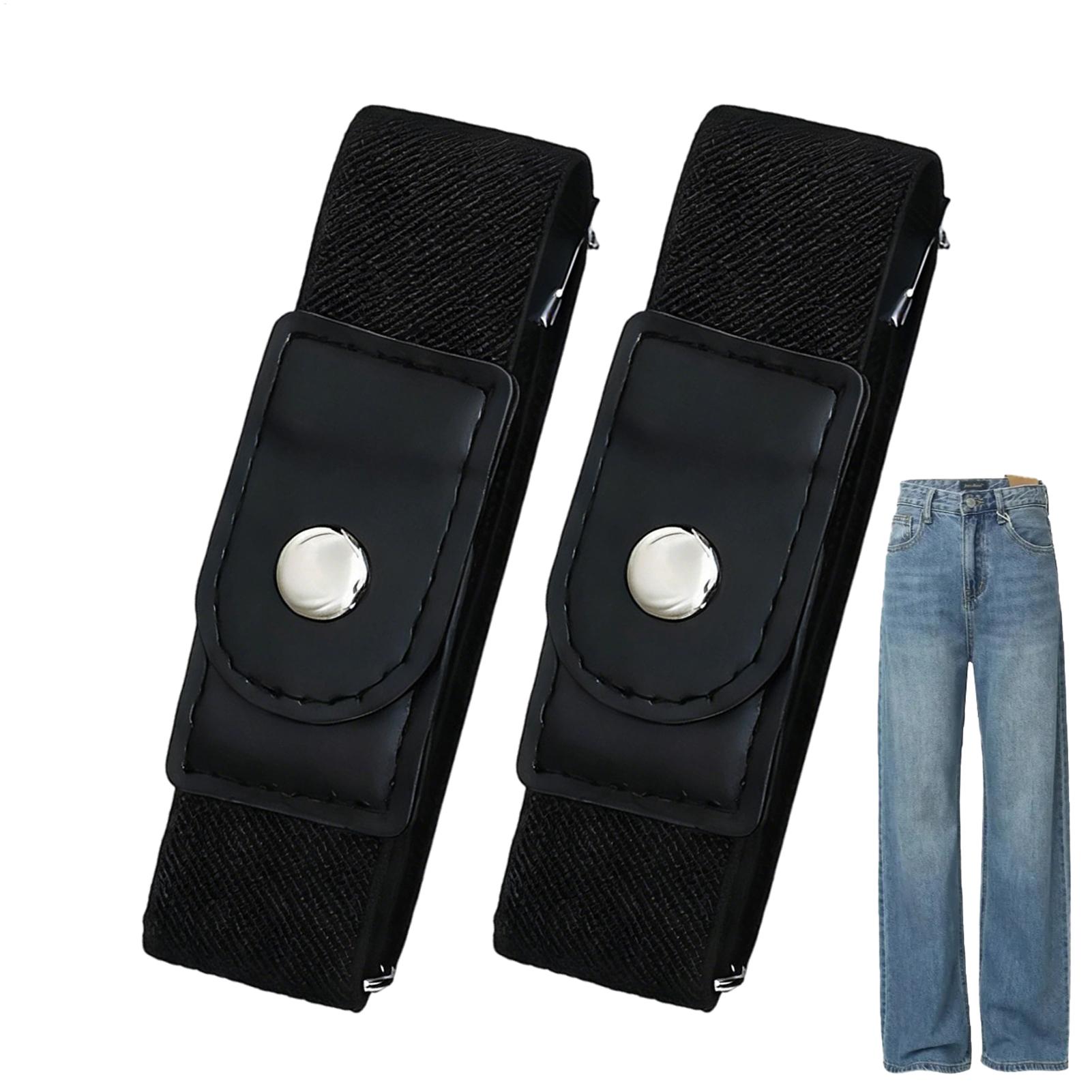 1 Pair No Buckle Elastic Belt  - Men'S Formal Wear Belt บทวิจารณ์และราคา