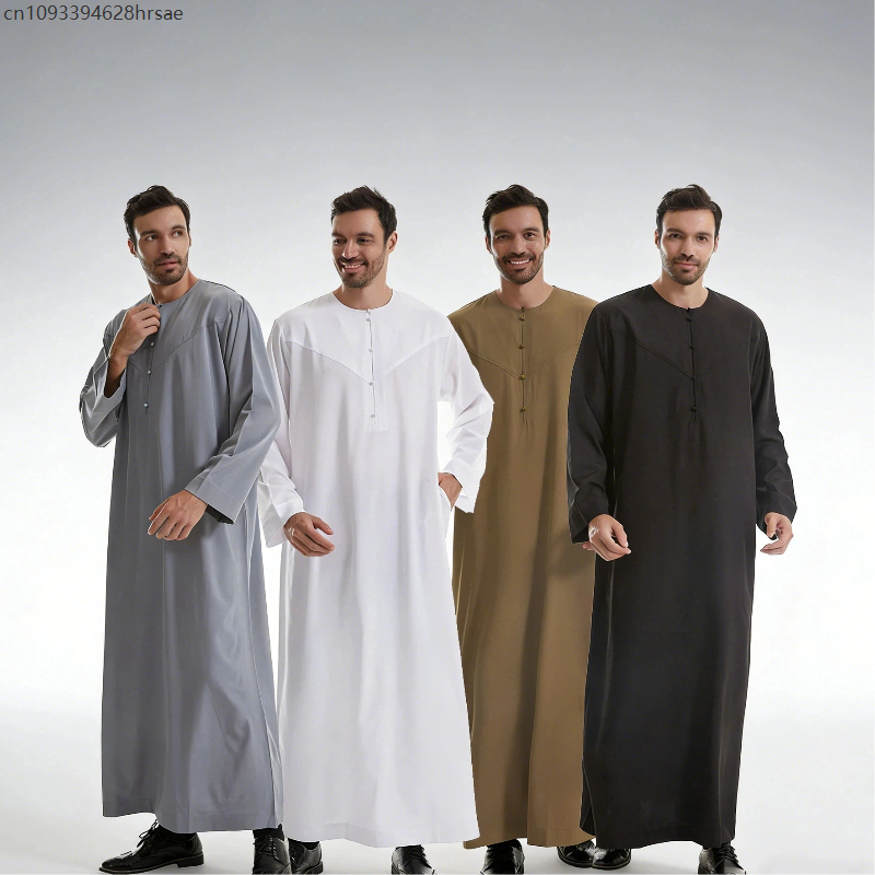 Men's Thobe Arabic Traditional - Arabic Formal Wear Men บทวิจารณ์และราคา
