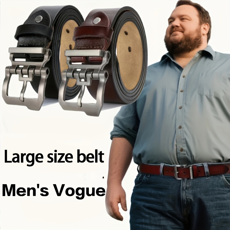 110-165cm Plus Size Men Genuin - Men'S Formal Wear Belt บทวิจารณ์และราคา