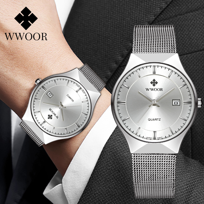 WWOOR Fashion Luxury Men Watch - Men'S Formal Wear Belt บทวิจารณ์และราคา