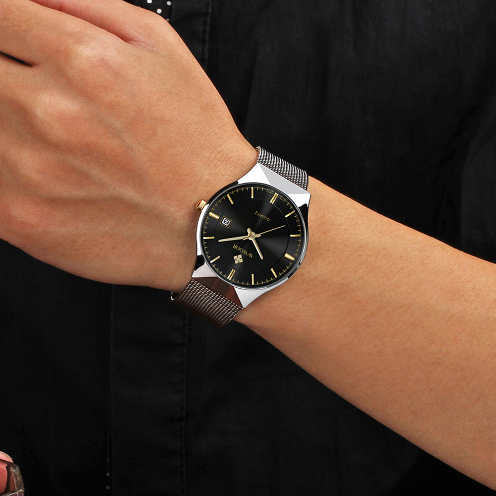 WWOOR Fashion Luxury Men Watch - Men'S Formal Wear Belt บทวิจารณ์และราคา