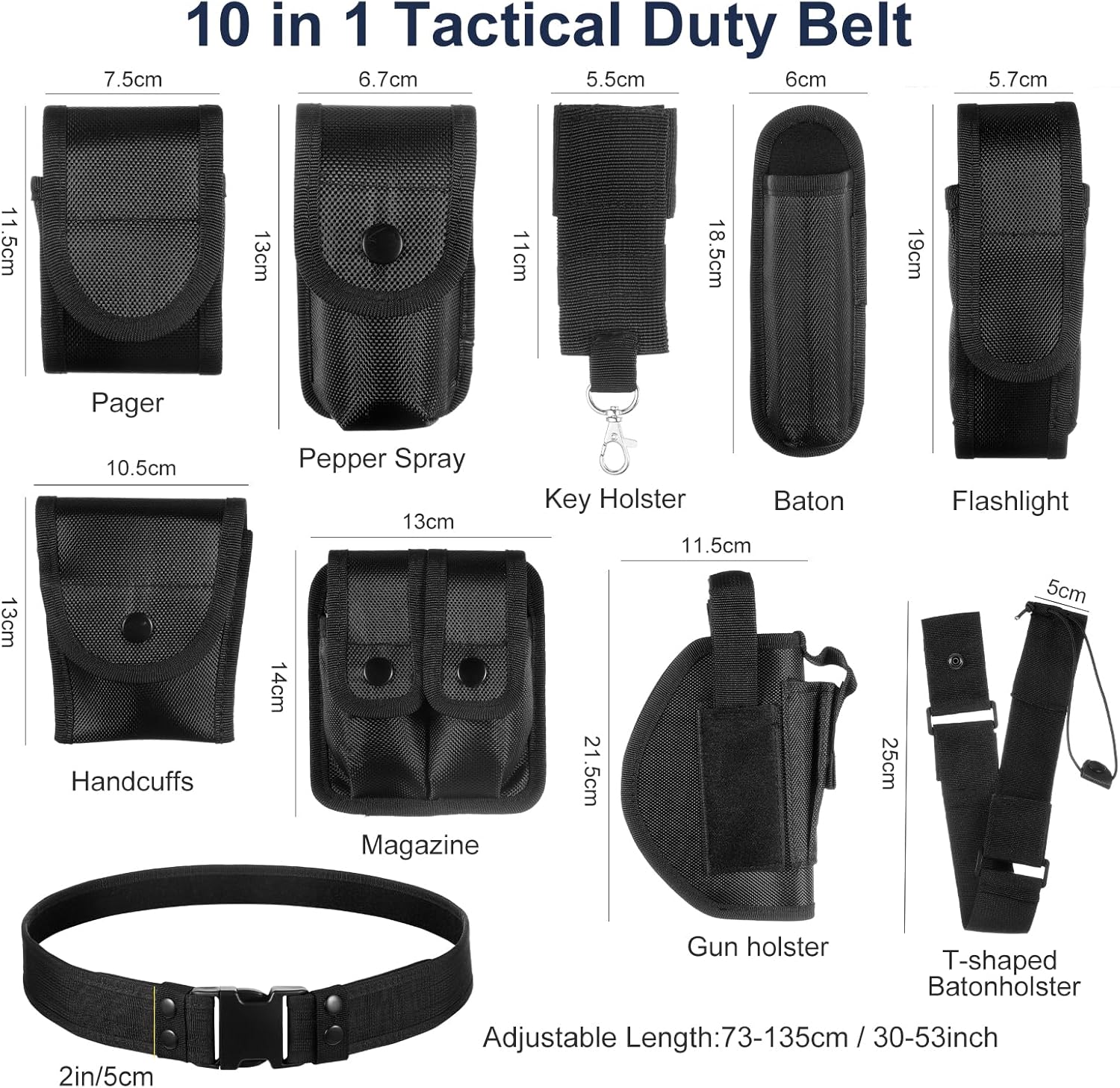 Police Security Duty Belts Cor - Men'S Formal Wear Belt บทวิจารณ์และราคา