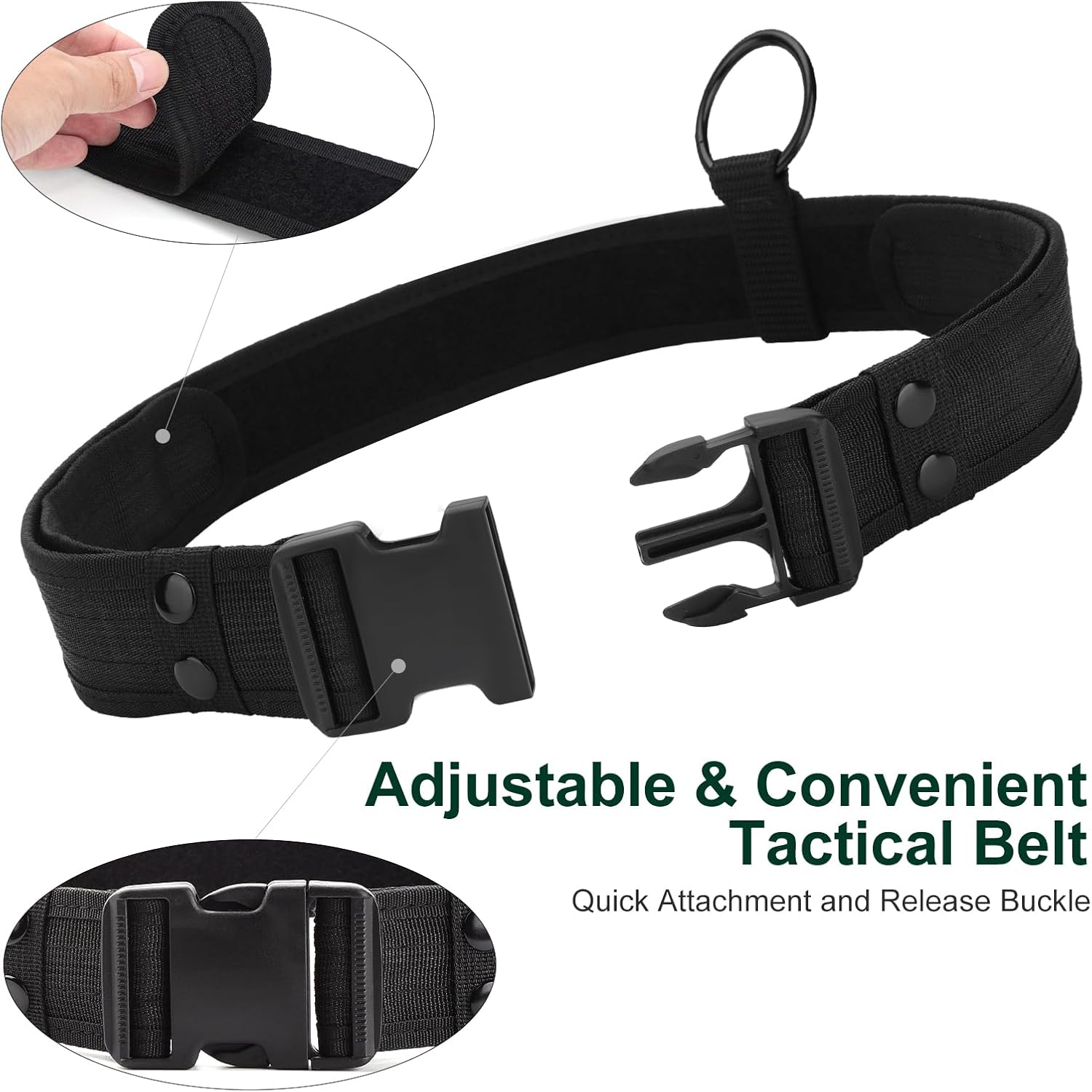Police Security Duty Belts Cor - Men'S Formal Wear Belt บทวิจารณ์และราคา