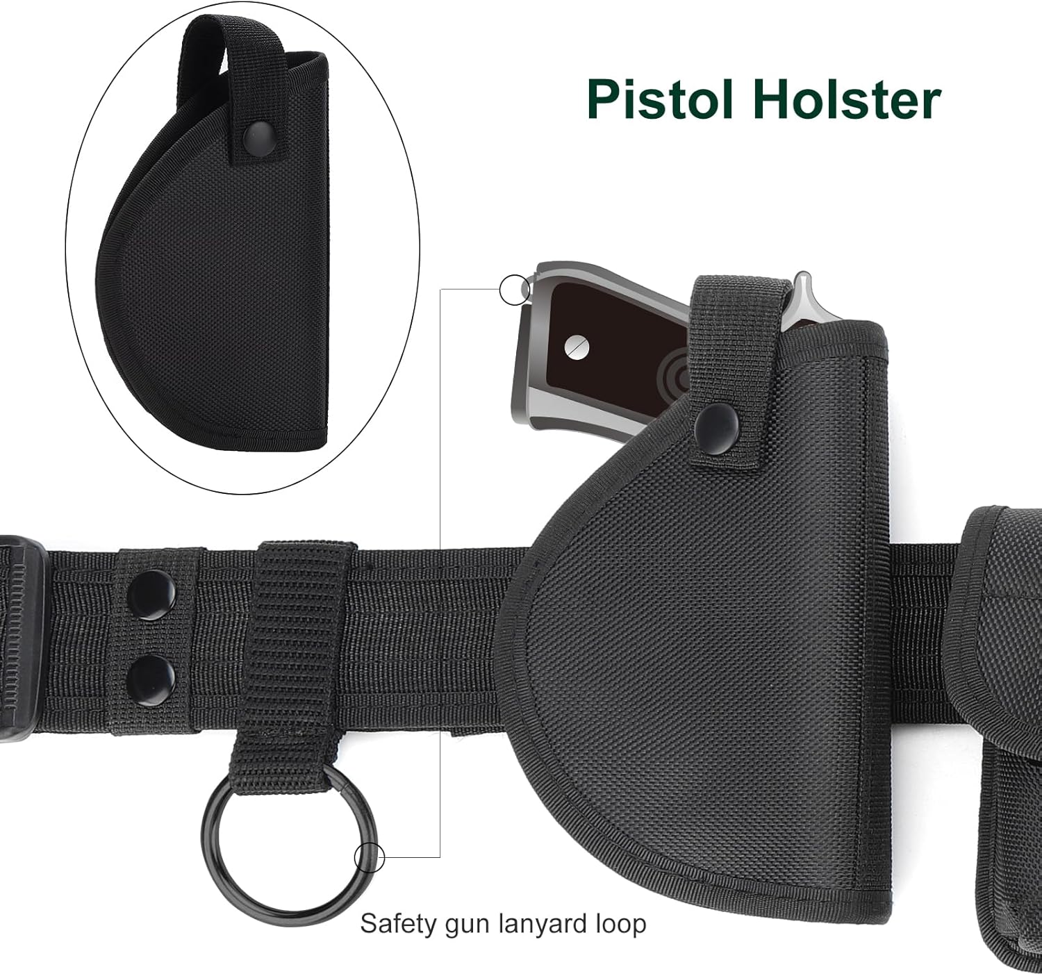 Police Security Duty Belts Cor - Men'S Formal Wear Belt บทวิจารณ์และราคา