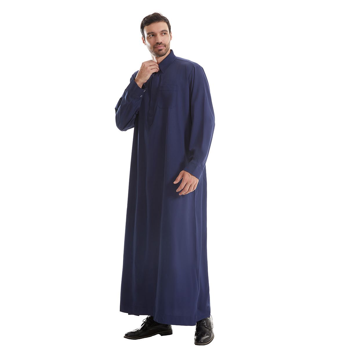 Men Jubba Thobe Mens Long Shir - Arabic Formal Wear Men บทวิจารณ์และราคา