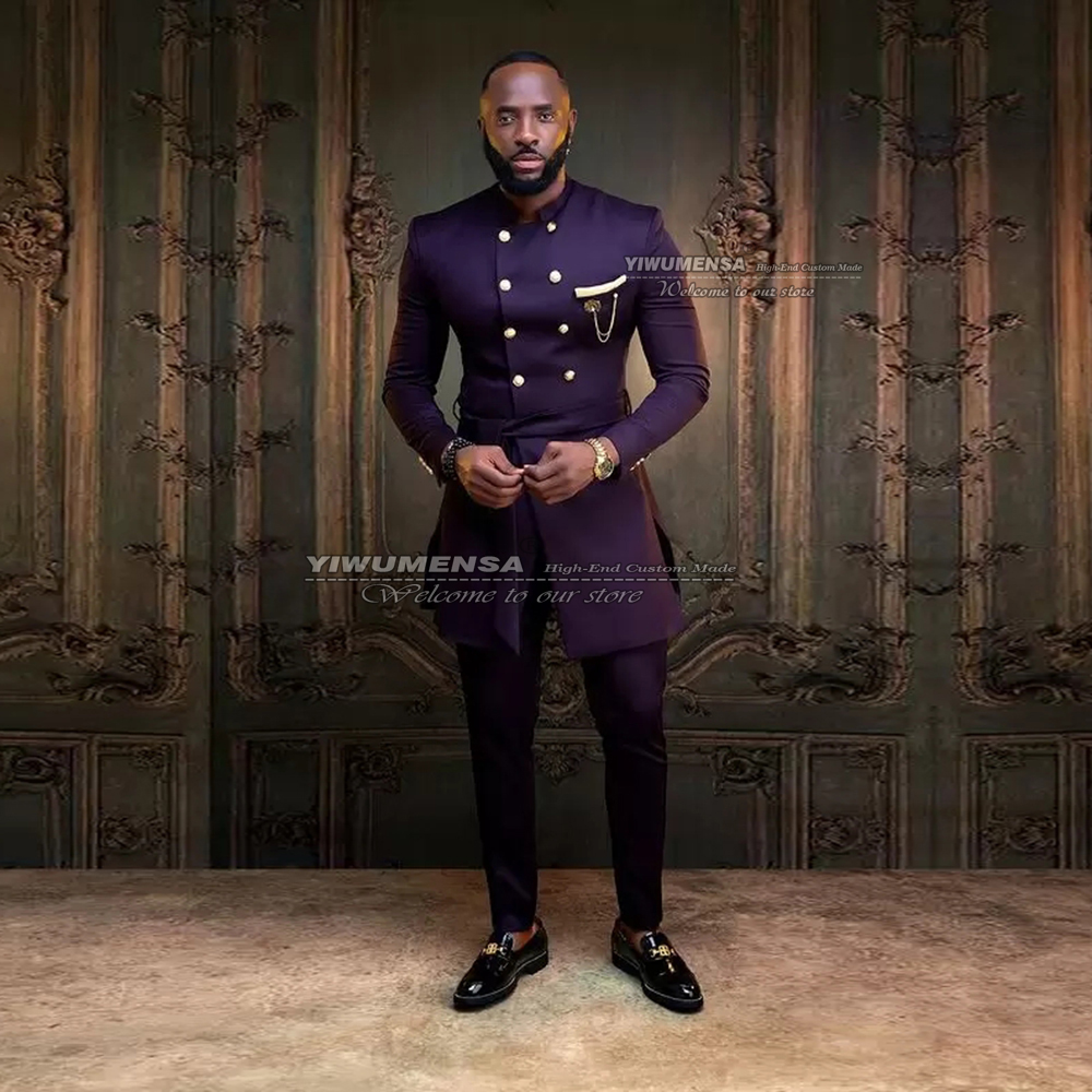 Arabic African Men Suits Slim  - Arabic Formal Wear Men บทวิจารณ์และราคา