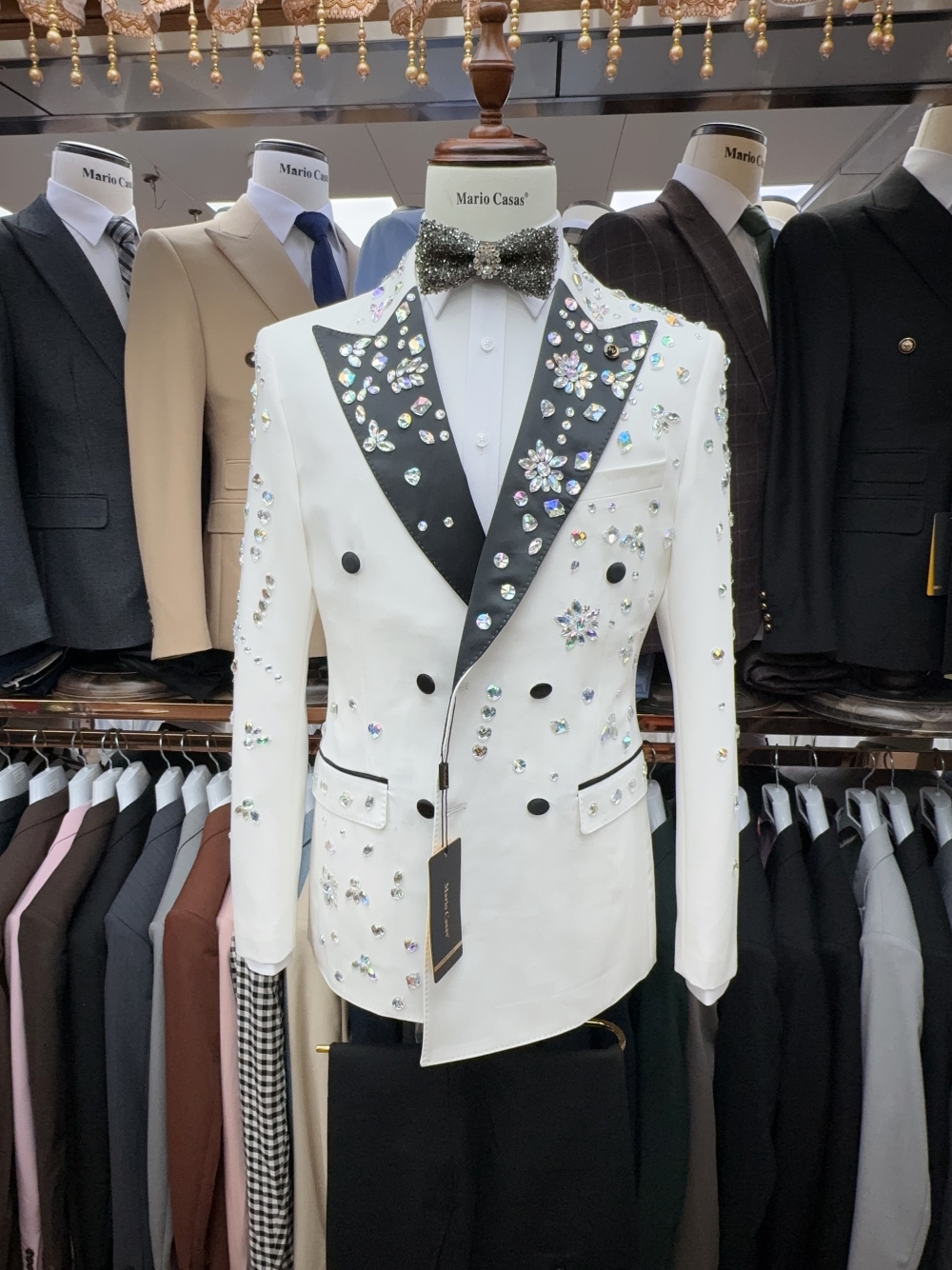 2025 Sparkly In Stock Crystals - Elegant Formal Men'S Wear บทวิจารณ์และราคา