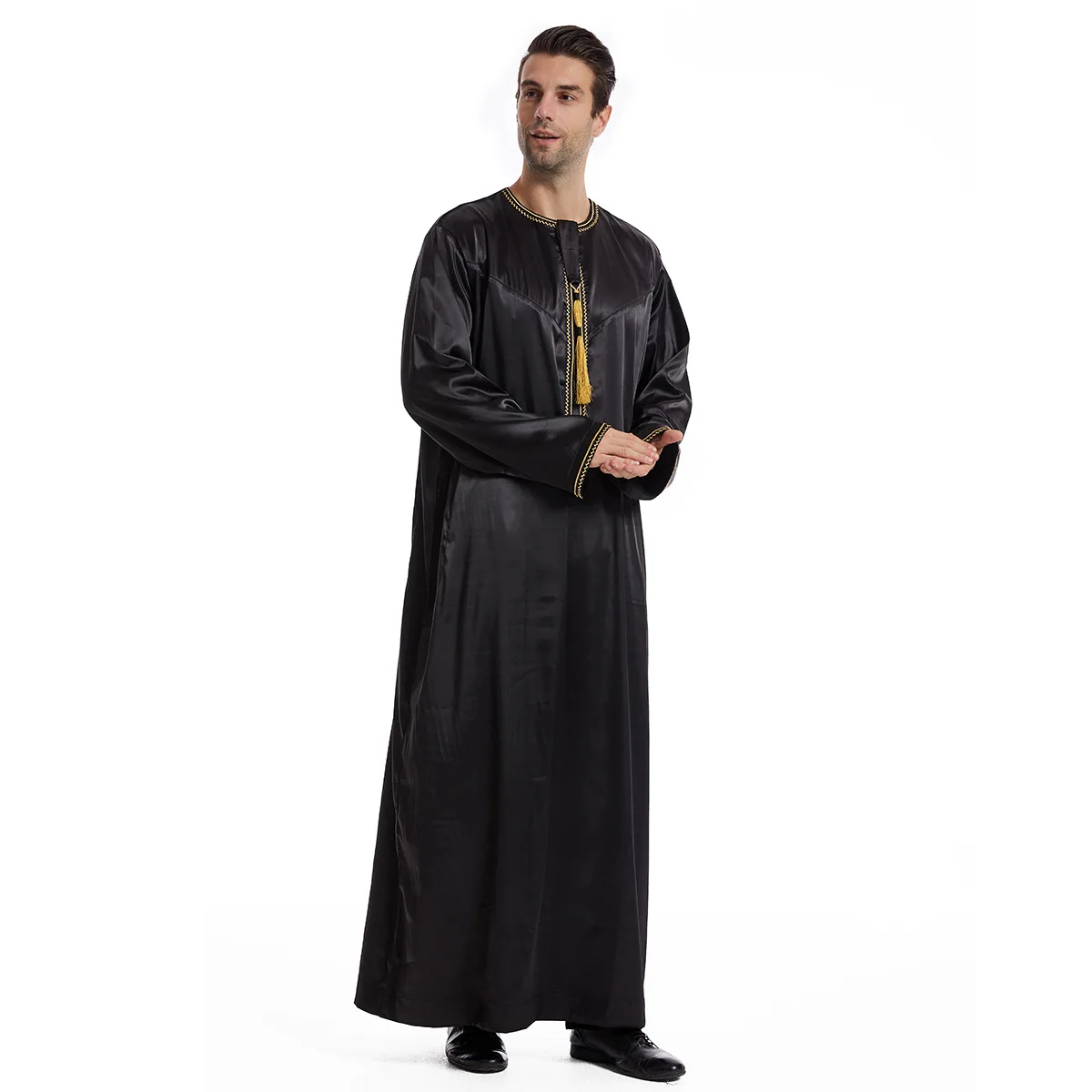 Eid Dress for Muslim Men Jubba - Arabic Formal Wear Men บทวิจารณ์และราคา