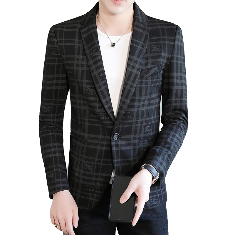 Men's Thin Suit Spring Summer  - Men Formal Wear Clothes บทวิจารณ์และราคา