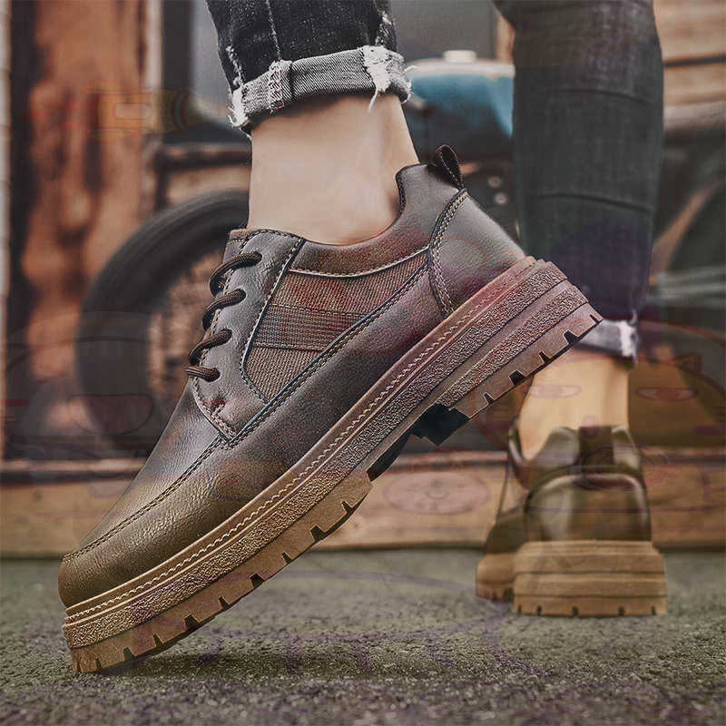 Dark Natural Leather Fashion T - Men'S Formal Wear Stores บทวิจารณ์และราคา