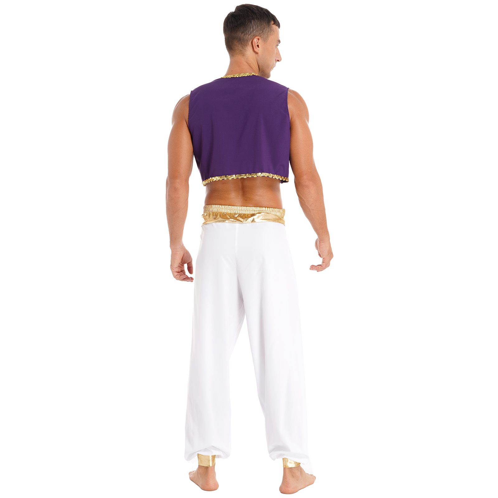 Arab King Prince Cosplay Costu - Men'S Formal Wear Belt บทวิจารณ์และราคา
