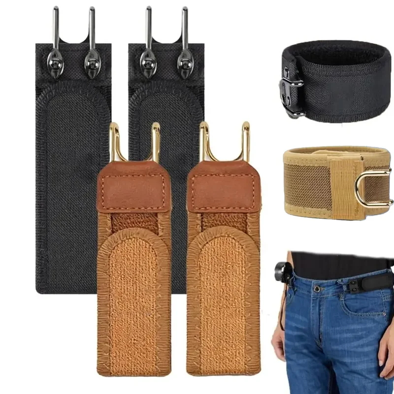 Hot Unisex Buckleless Elastic  - Men'S Formal Wear Belt บทวิจารณ์และราคา