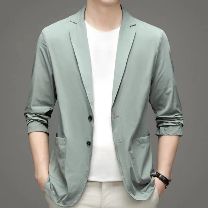 Fashion Male Cotton Work Wear  - Men Formal Wear Clothes บทวิจารณ์และราคา