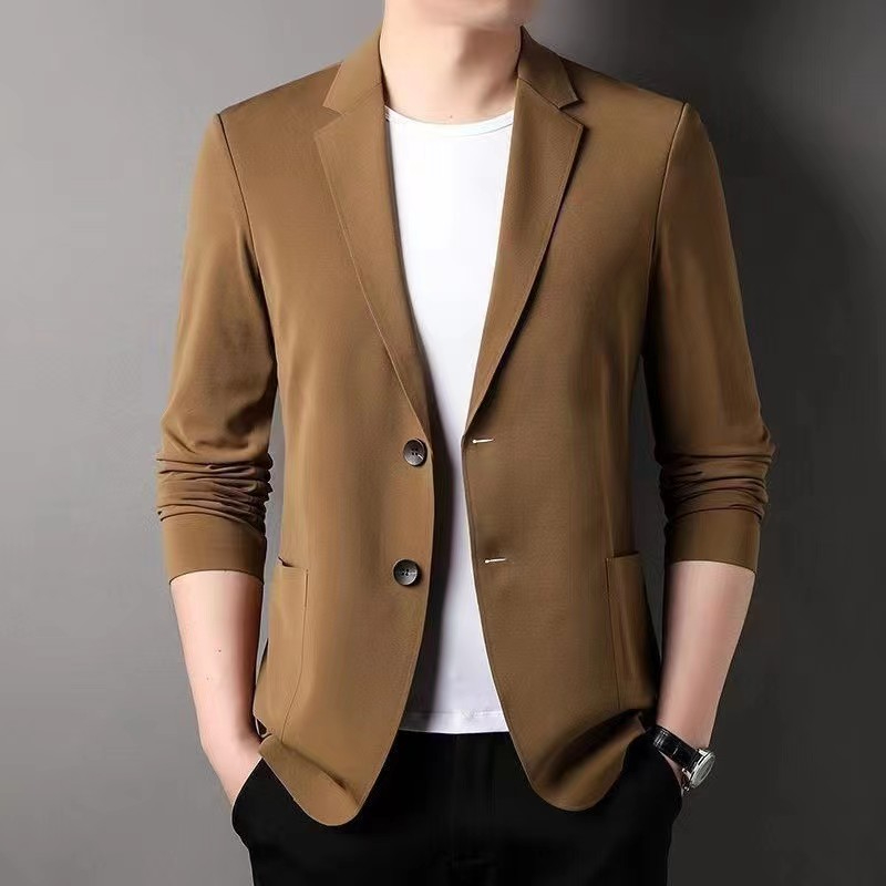 Fashion Male Cotton Work Wear  - Men Formal Wear Clothes บทวิจารณ์และราคา