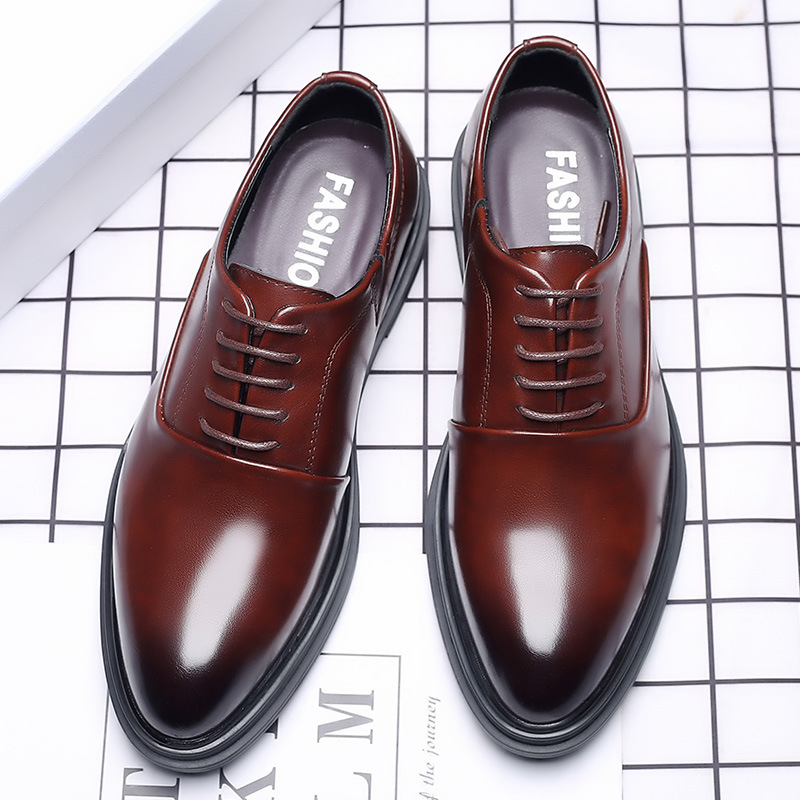 Men Dress Shoes Formal Oxfords - Elegant Formal Men'S Wear บทวิจารณ์และราคา