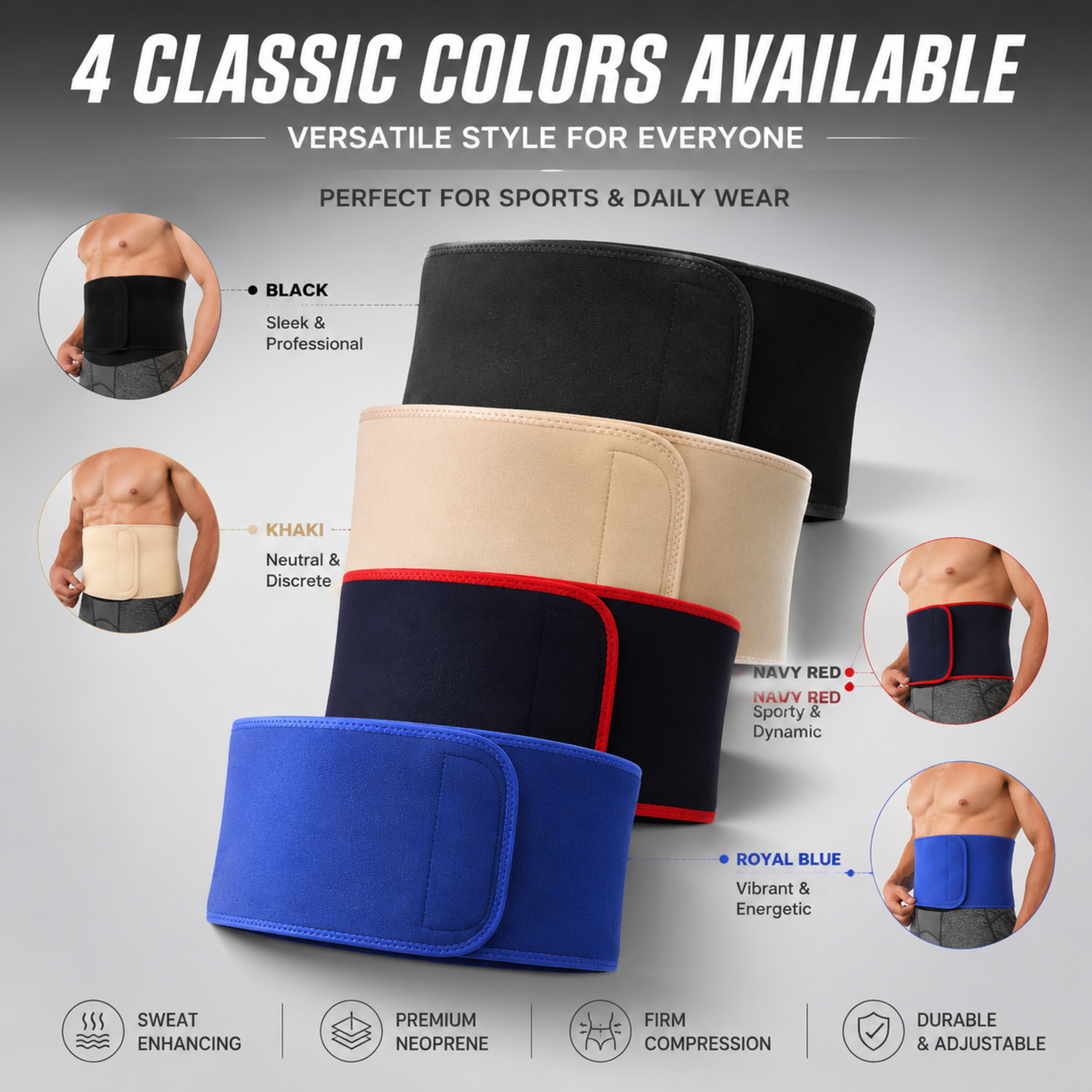 VBOSI Back Support Lumbar Belt - Men'S Formal Wear Belt บทวิจารณ์และราคา