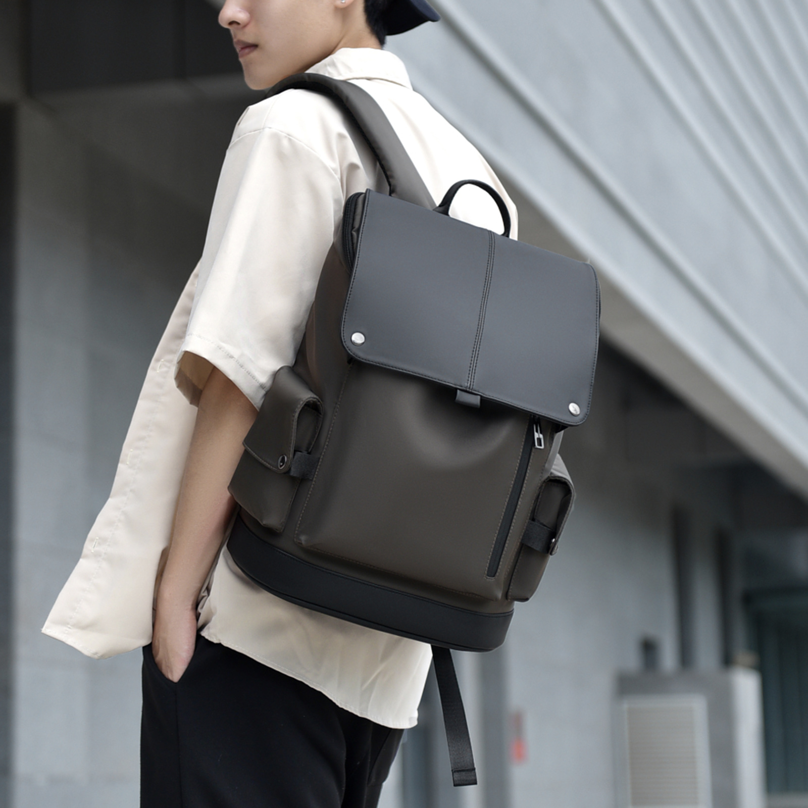 15.6in Laptop Backpack Oxford  - Men'S Formal Wear Belt บทวิจารณ์และราคา