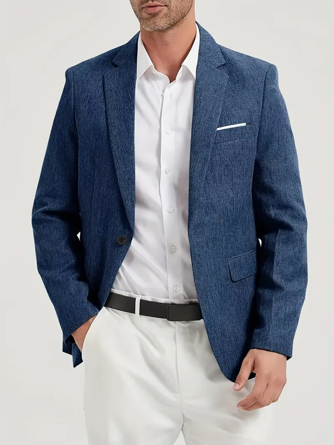 Mens Suit Jacket Single Breast - Elegant Formal Men'S Wear บทวิจารณ์และราคา