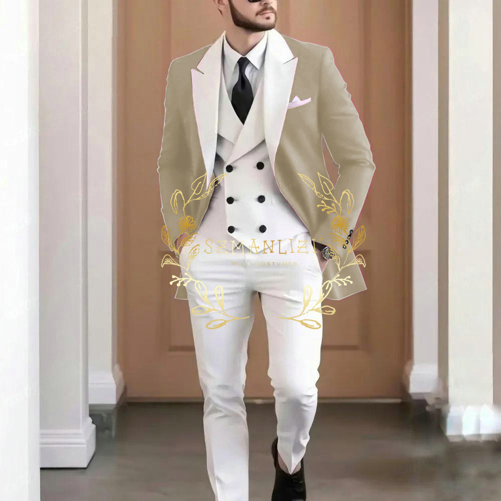 Elegant Burgundy 3-pieces Men' - Elegant Formal Men'S Wear บทวิจารณ์และราคา
