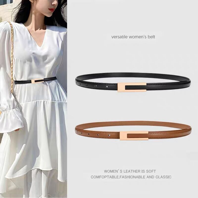 Women's Genuine Leather Belt F - Men'S Formal Wear Belt บทวิจารณ์และราคา