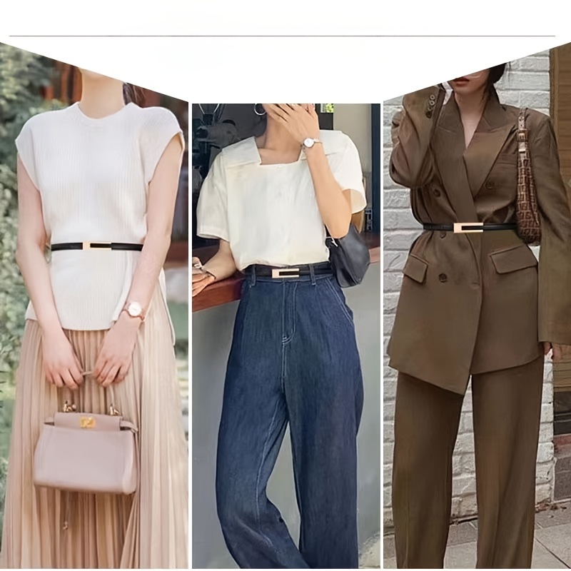 Women's Genuine Leather Belt F - Men'S Formal Wear Belt บทวิจารณ์และราคา
