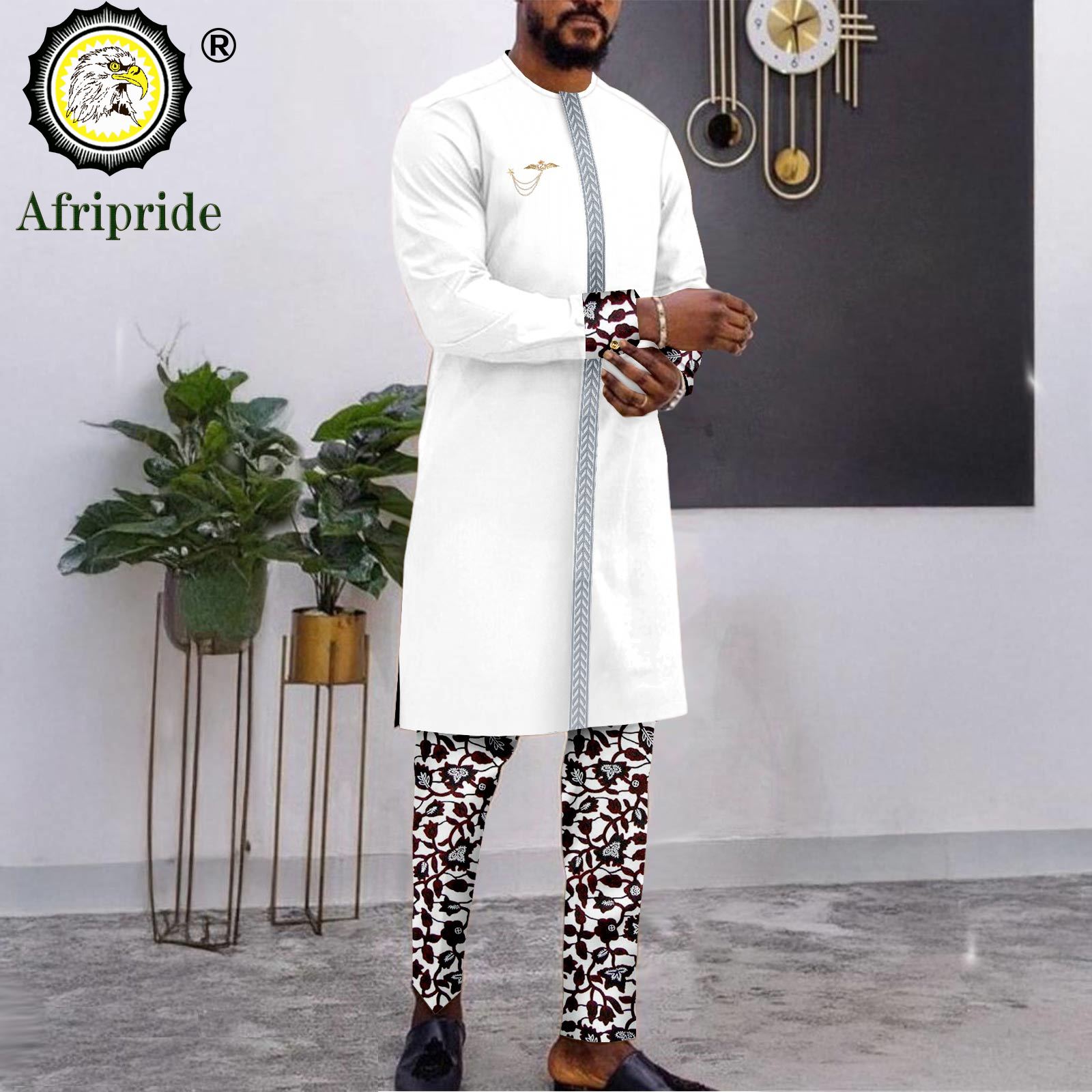 African Clothes for Men Brooch - Men Formal Wear Clothes บทวิจารณ์และราคา
