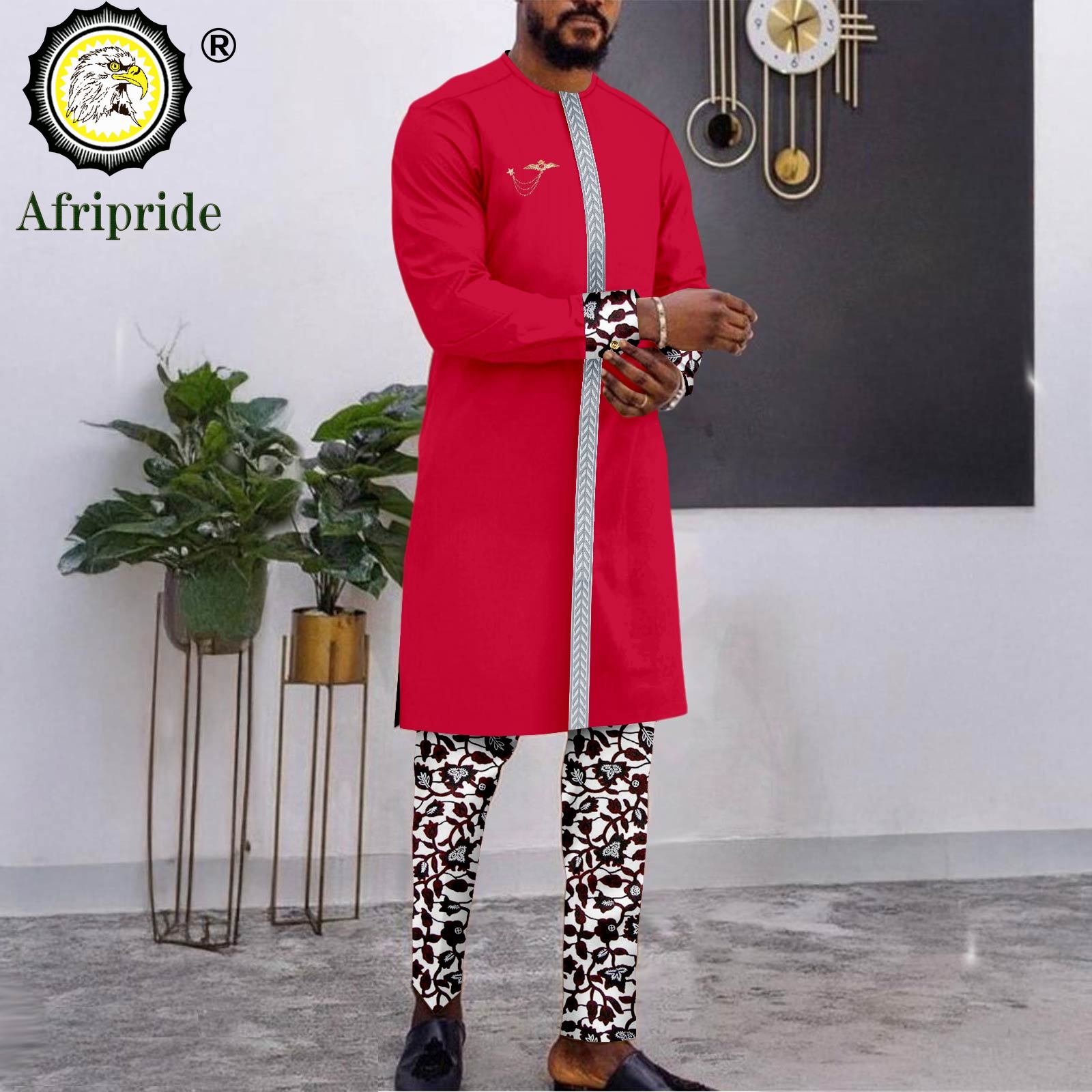 African Clothes for Men Brooch - Men Formal Wear Clothes บทวิจารณ์และราคา
