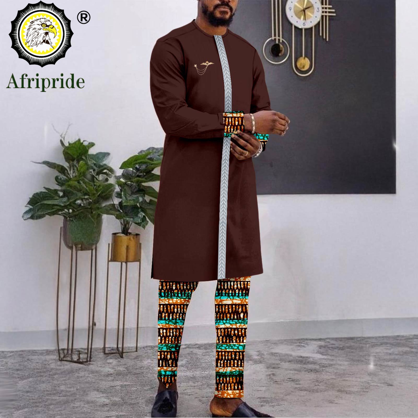 African Clothes for Men Brooch - Men Formal Wear Clothes บทวิจารณ์และราคา