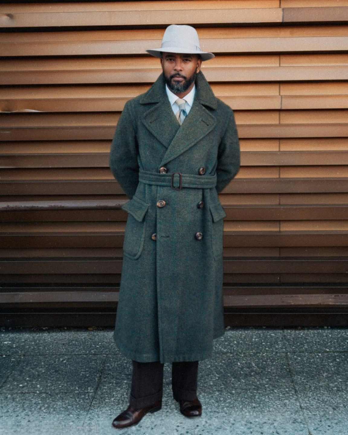 Graceful Men Overcoat 1 Piece  - Men'S Formal Wear Belt บทวิจารณ์และราคา