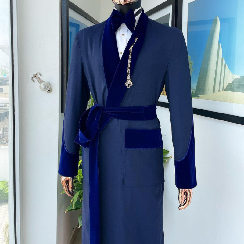 Tailor Made Royal Blue Men Sui - Men'S Formal Wear Belt บทวิจารณ์และราคา