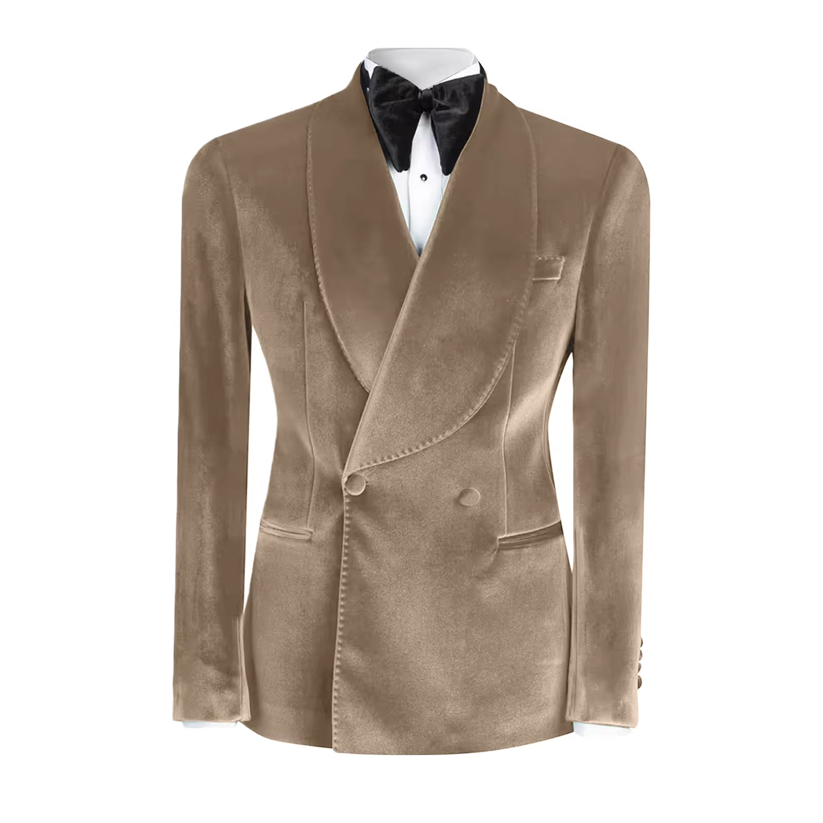 Velvet Men's Suits Blazer Doub - Elegant Formal Men'S Wear บทวิจารณ์และราคา