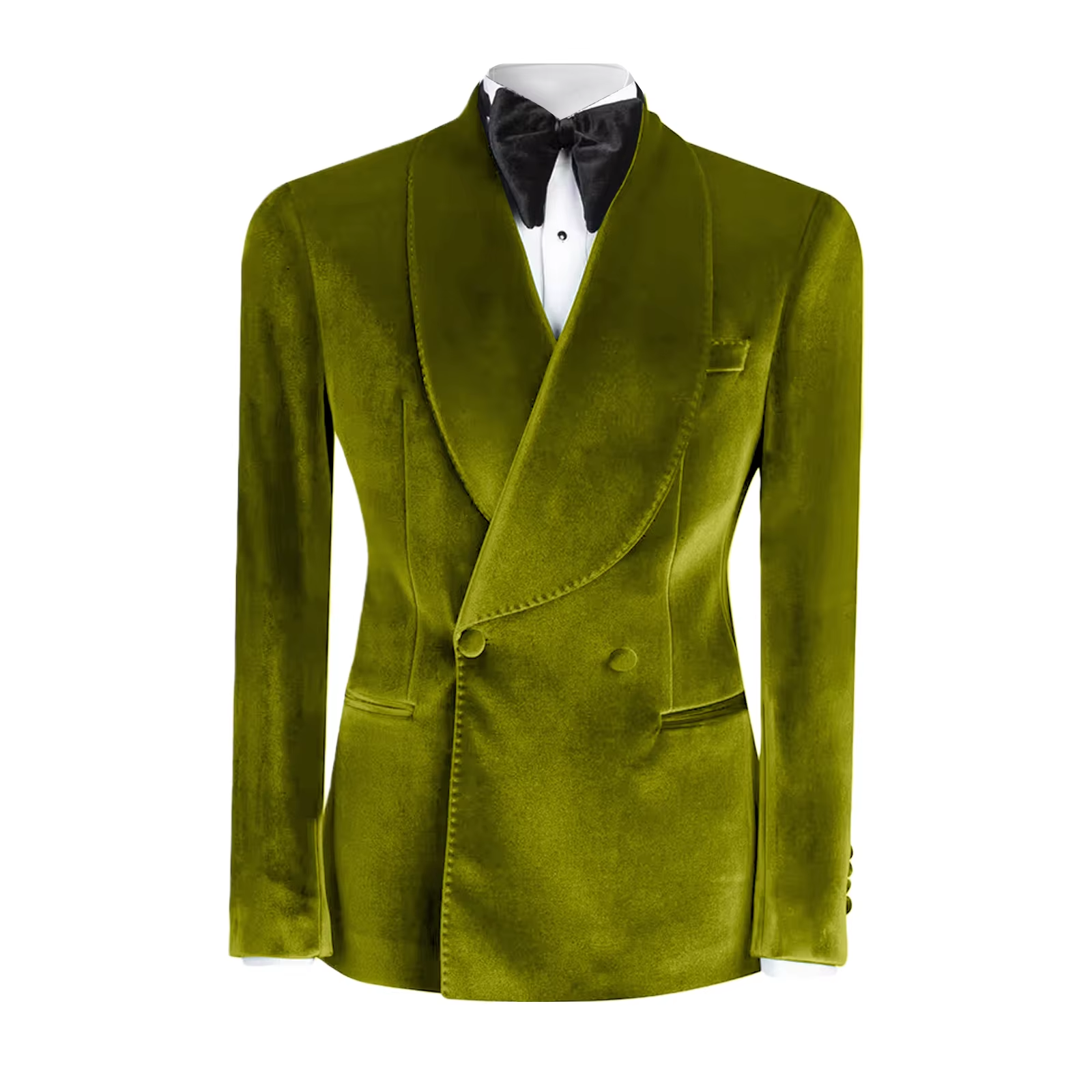 Velvet Men's Suits Blazer Doub - Elegant Formal Men'S Wear บทวิจารณ์และราคา