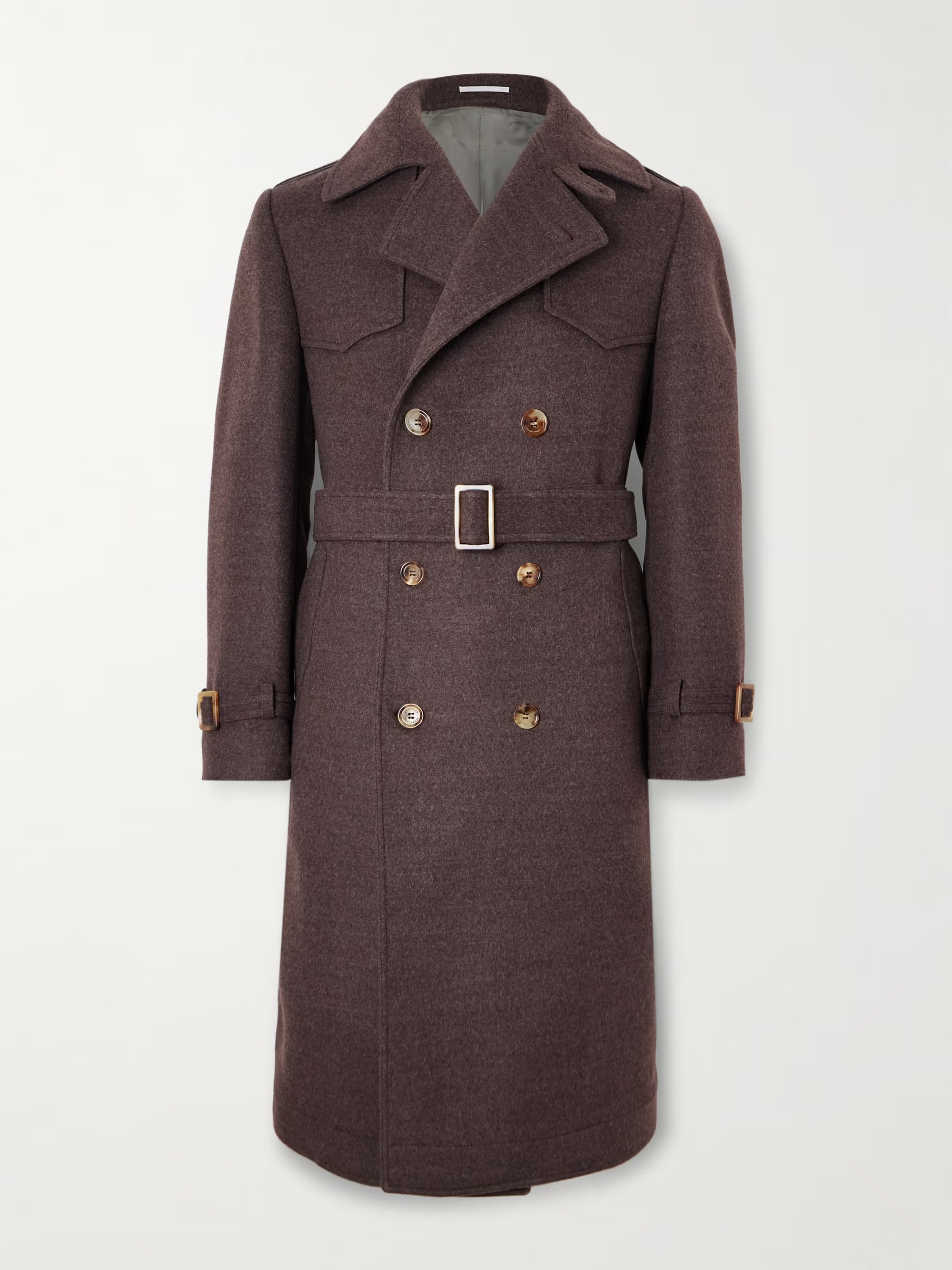 Outdoor Wool Men Double Breast - Men'S Formal Wear Belt บทวิจารณ์และราคา